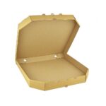 Коробка для пиццы 300*300*40мм бурая без рисунка, 50 шт
