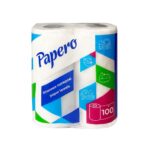 Полотенце рулон. "Papero" 2-сл.,2рул/упак (12) (RS010)