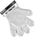 Перчатки п/э  на планшете Gloves, 100шт/уп, 10000шт/ящ