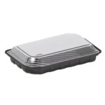Контейнер для суши с крышкой IT-131 H черн. ПЭТ, 700шт/ящ