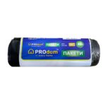 Пакет для мусора Prodom (60*70), 60л/20шт/80 черный