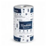 Полотенце рулон, 80м, "Кохавинка", серое, 570 отрывов